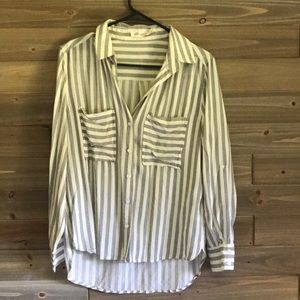 Striped boutique top
